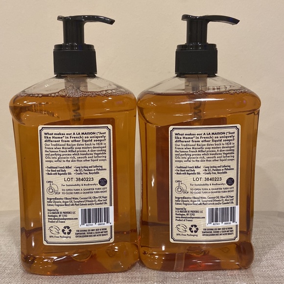 Lot of 2 A La Maison Scented Liquid Soap - 16.9 oz - Picture 5 of 5